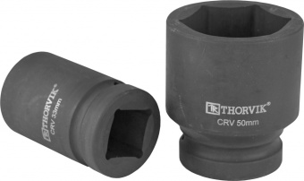 Головка Thorvik торцевая для ручного гайковерта 1"DR, 36 мм
